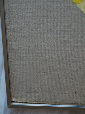 Niet of onleesbaar gesigneerd - Ingelijste gobelin , ‘Abstracte vormen’ - 1996 kopen? Bied vanaf 1!