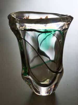 Max Verboeket - Grote vaas met slinger verkocht voor € 50!