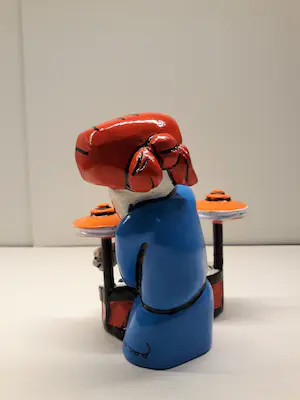 Herman Brood - Sculptuur van Kunsthars DE DRUMMER kopen? Bied vanaf 65!