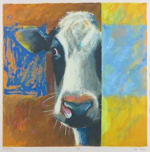 Theo Onnes - Zeefdruk, Els - Ingelijst kopen? Bied vanaf 50!