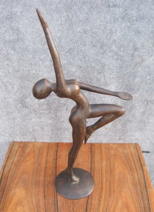 Brons (Onbekend) - Dansende vrouw kopen? Bied vanaf 60!