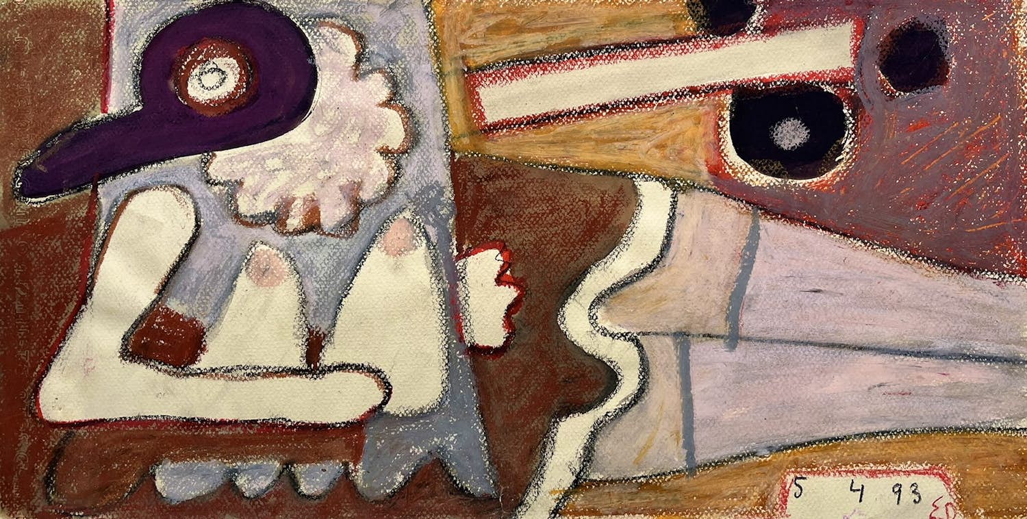 Ed Dukkers - Liggend vrouwelijk naakt verkocht voor € 100!