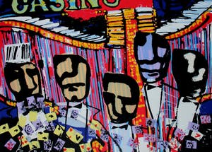 Herman Brood - Zeefdruk: Casino kopen? Bied vanaf 395!