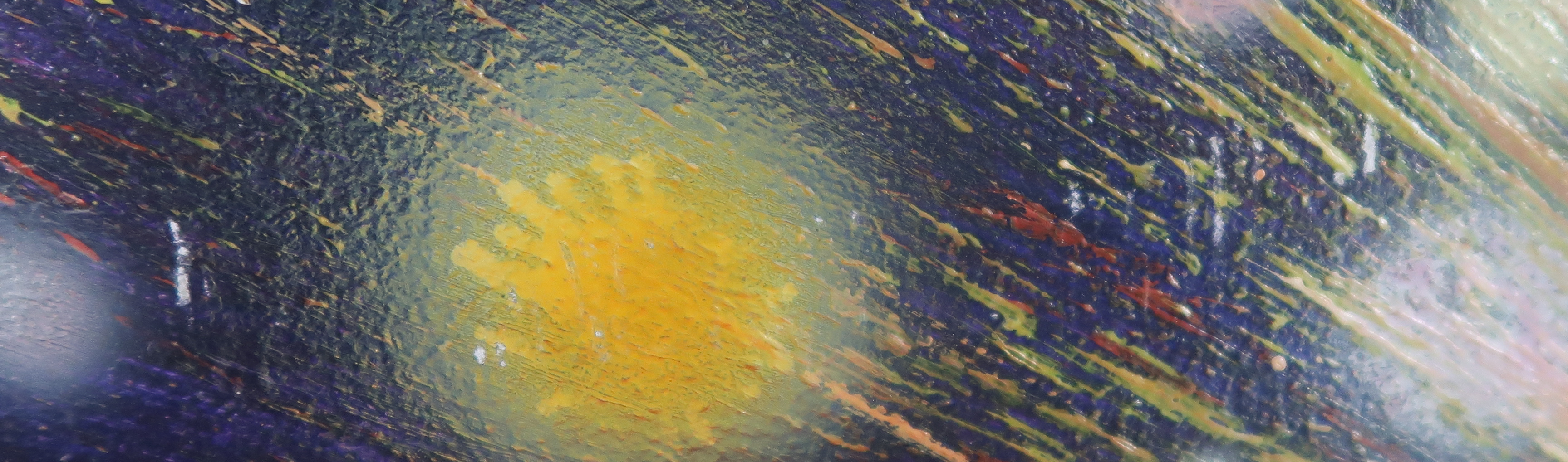 Niet of onleesbaar gesigneerd - Acryl op paneel, Explosie - Ingelijst (Groot) kopen? Bied vanaf 1!