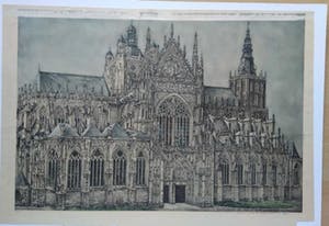 Cornelis Brandenburg - Kathedraal St. Jan 's Hertogenbosch kopen? Bied vanaf 10!