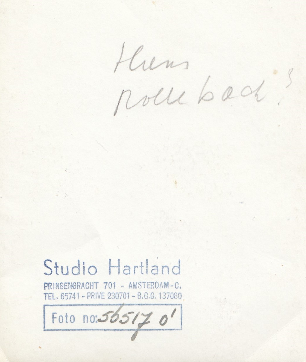 Hans Hollenbach - Silverprint door P.Hartland ca.1970 kopen? Bied vanaf 1!