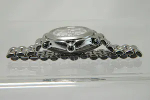 Acheter58 - Stainless Steel ladies Chopard Happy Sport polshorloge met diamant? Enchérissez de 1900!