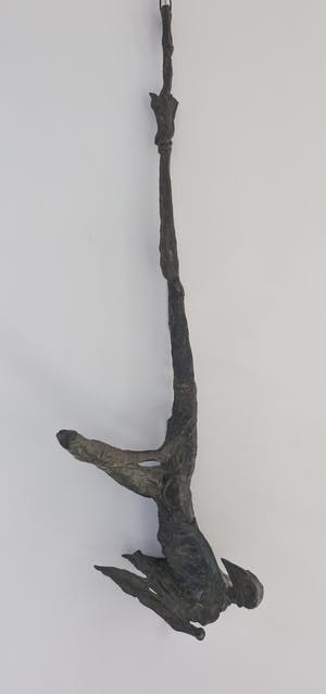 Jan Steen (II) - Intrigerend bronzen beeld van een vallende Icarus kopen? Bied vanaf 600!