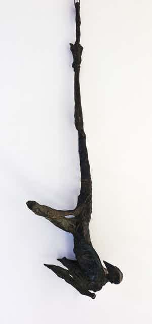 Jan Steen (II) - Intrigerend bronzen beeld van een vallende Icarus verkocht voor € 600!