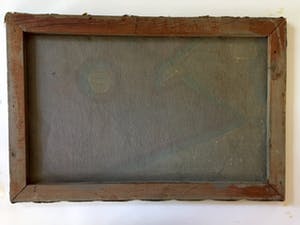 Niet of onleesbaar gesigneerd - Hollands Winterlandschap - Olieverf op doek kopen? Bied vanaf 10!