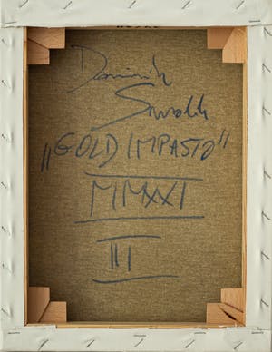 Dominik Smolik - Triptych Gold impasto kopen? Bied vanaf 1!