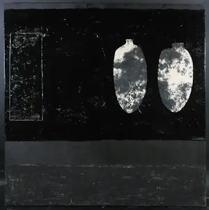 Anky Essink - Gemengde techniek op hout, Trois Vases (Groot formaat) kopen? Bied vanaf 150!