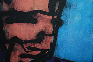 Herman Brood - Horen Zien Zwijgen - ingelijst canvas op spieraam kopen? Bied vanaf 50!