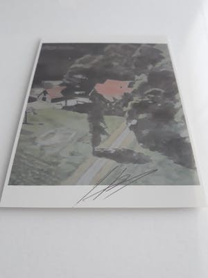Luc Tuymans - Handgesigneerde kaart 'Backyard' kopen? Bied vanaf 295!