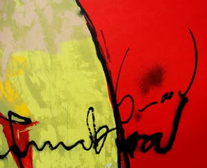 Herman Brood - grote zeefdruk: Naked Beaty kopen? Bied vanaf 399!