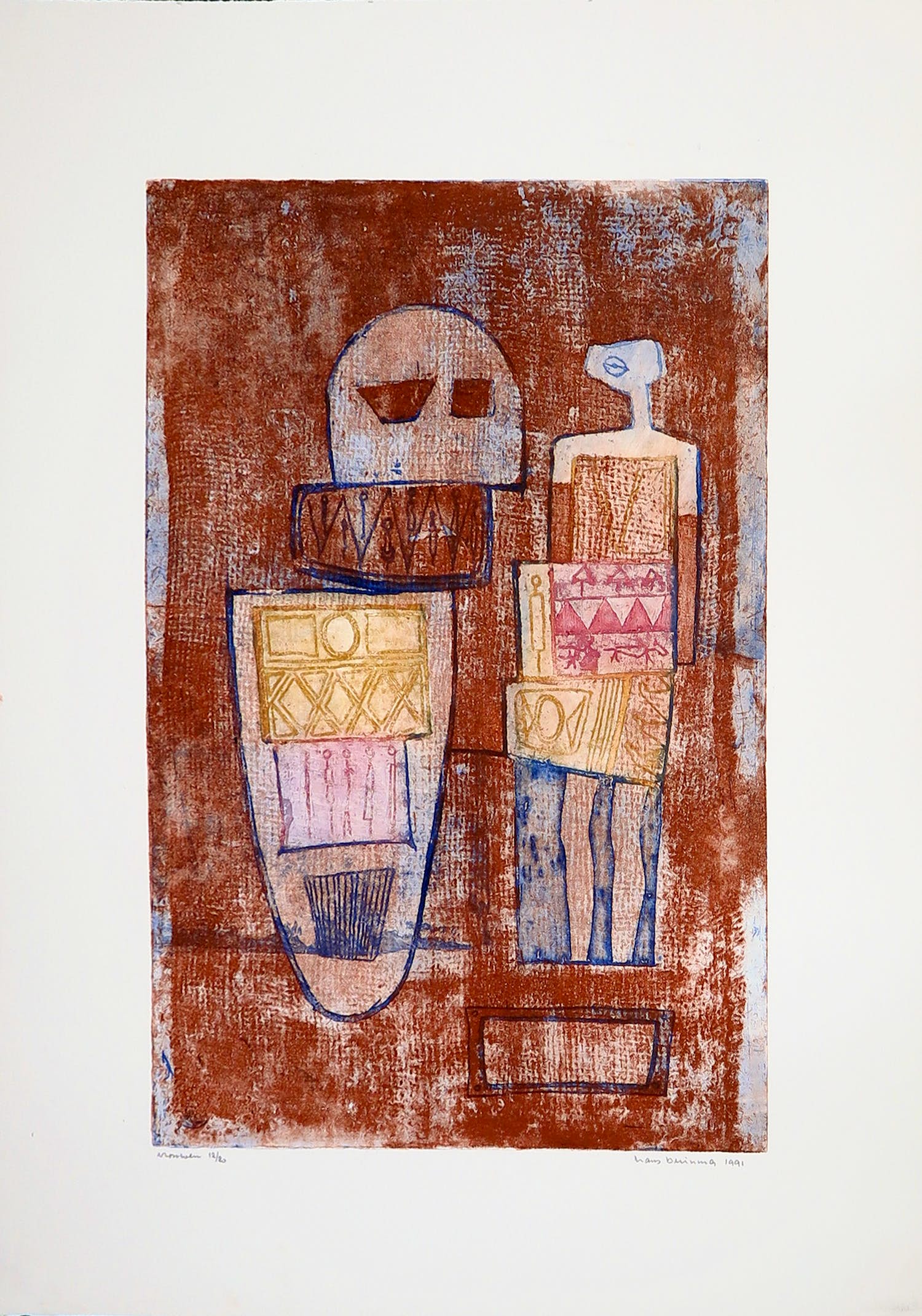 Hans Buining - Ets, Vrouwen kopen? Bied vanaf 1!