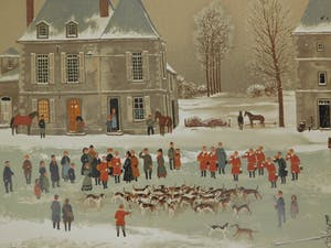 Michel Delacroix - La Chasse d'Hiver kopen? Bied vanaf 45!