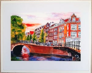 Elena Polyakova - Een gracht in Amsterdam kopen? Bied vanaf 70!