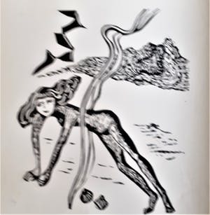 Gene Eggen - Linosneden van Gène Eggen en gedichten van Emmy Swerts kopen? Bied vanaf 20!