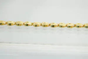 58 - 22 karaat geel gouden armband met hart motieven kopen? Bied vanaf 455!