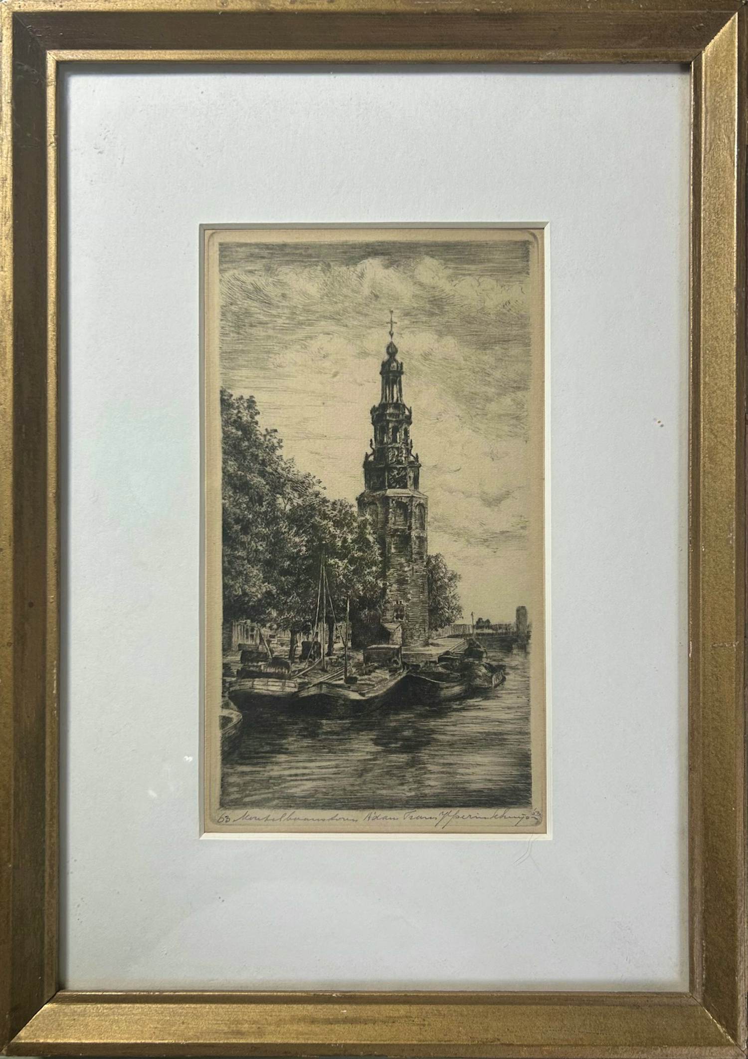 Frans IJserinkhuijsen - Montelbaanstoren Amsterdam kopen? Bied vanaf 39!