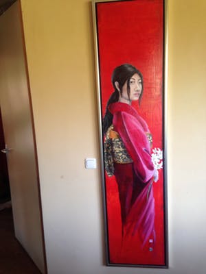 Ingo Leth - Dame in kimono kopen? Bied vanaf 2000!