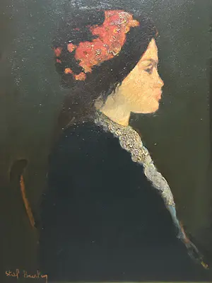 Staf Beerten - Portret van een jong meisje kopen? Bied vanaf 175!
