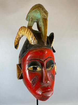 Guro - Old impressive African Guro mask- Congo kopen? Bied vanaf 35!
