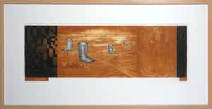 Gijs van Noort - Kleurenets, Walking romantic landscapes - Ingelijst (Groot) verkocht voor € 35!