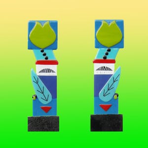 Peggy Crince le Roy - Green Tulips (set van 2) kopen? Bied vanaf 300!
