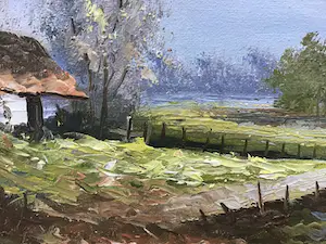 Henner Knauf - Landschapje kopen? Bied vanaf 1!