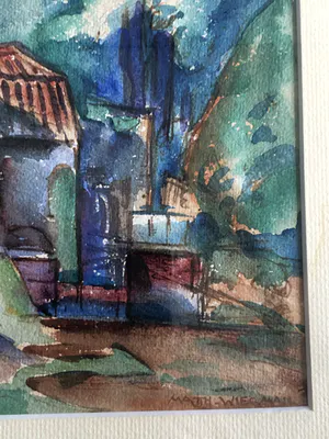 Matthieu Wiegman - Colouristisch landschap kopen? Bied vanaf 125!