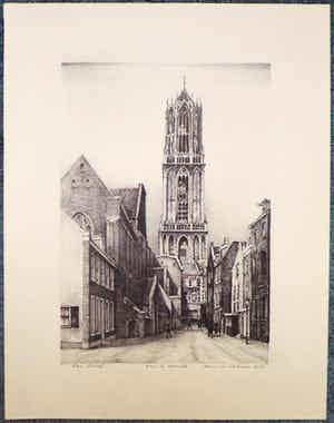 Hans van Dokkum - Dom te Utrecht verkocht voor € 75!