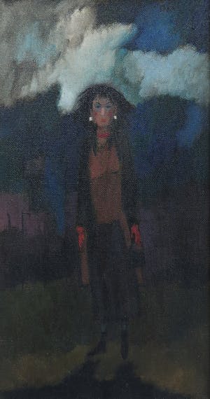 Theo van der Horst - Olieverf op doek, Zonder titel - Ingelijst kopen? Bied vanaf 1!