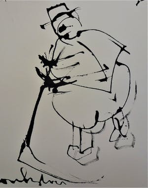 Anton Heyboer - 2 maaiers kopen? Bied vanaf 275!