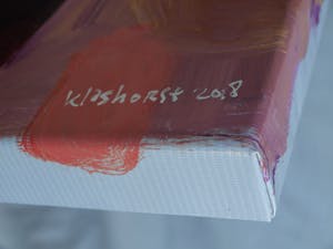 Peter Klashorst - Acrylverf op doek , “Monica Lewinsky” – 2018 – 60 x 105 cm kopen? Bied vanaf 350!