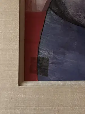 Ans Wortel - Gouache, vrouw met strikken in haar, handgesigneerd kopen? Bied vanaf 144!