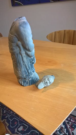 Niet of onleesbaar gesigneerd - "Wijze chinese krijgsheer" (Sun Tsu?) kopen? Bied vanaf 1!