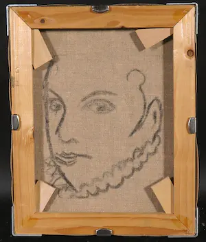 Tanya von Barnau Sythoff - Gemengde technieken op doek, titel: “Vervalsingen” kopen? Bied vanaf 1!