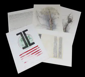 Dick Fluitsma - en andere! - Lot met 10 werken op papier kopen? Bied vanaf 1!