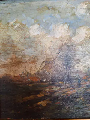 Johan Godfried van Ginkel - (1827-1863) - landschap - 19e eeuw kopen? Bied vanaf 50!