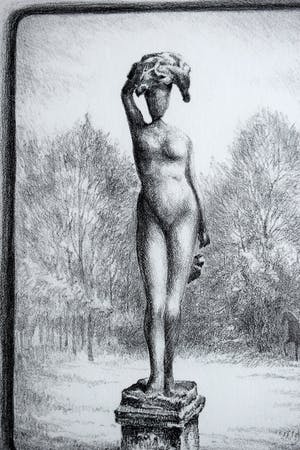 Hans van Dokkum - Standbeeld op Zuil kopen? Bied vanaf 50!