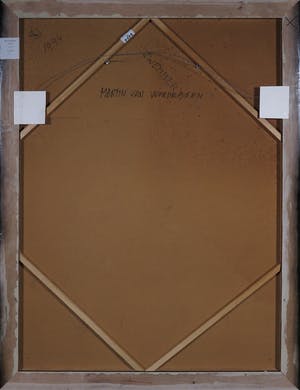 Martin van Wordragen - Olieverf op doek, Zwemmer - Ingelijst (Groot) kopen? Bied vanaf 300!