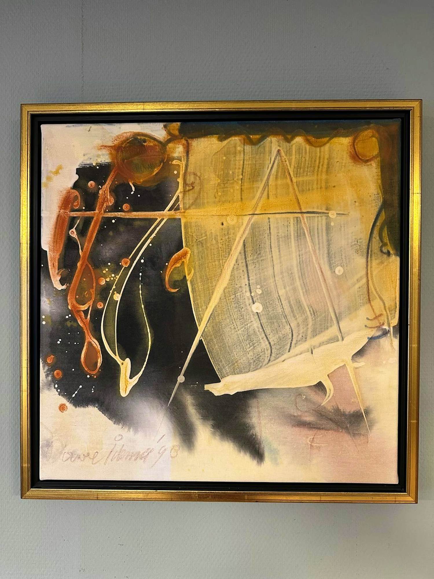 Douwe Idema - Douwe Idema Abstract Werk 3 van 6 kopen? Bied vanaf 200!