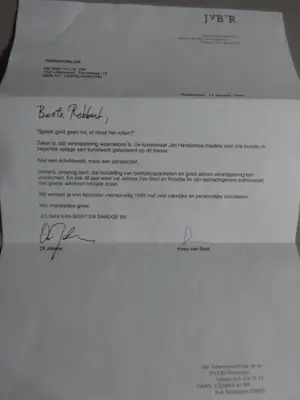 Jan Henderikse - Shredded value- gelimiteerde en gesigneerde oplage 1989 kopen? Bied vanaf 275!
