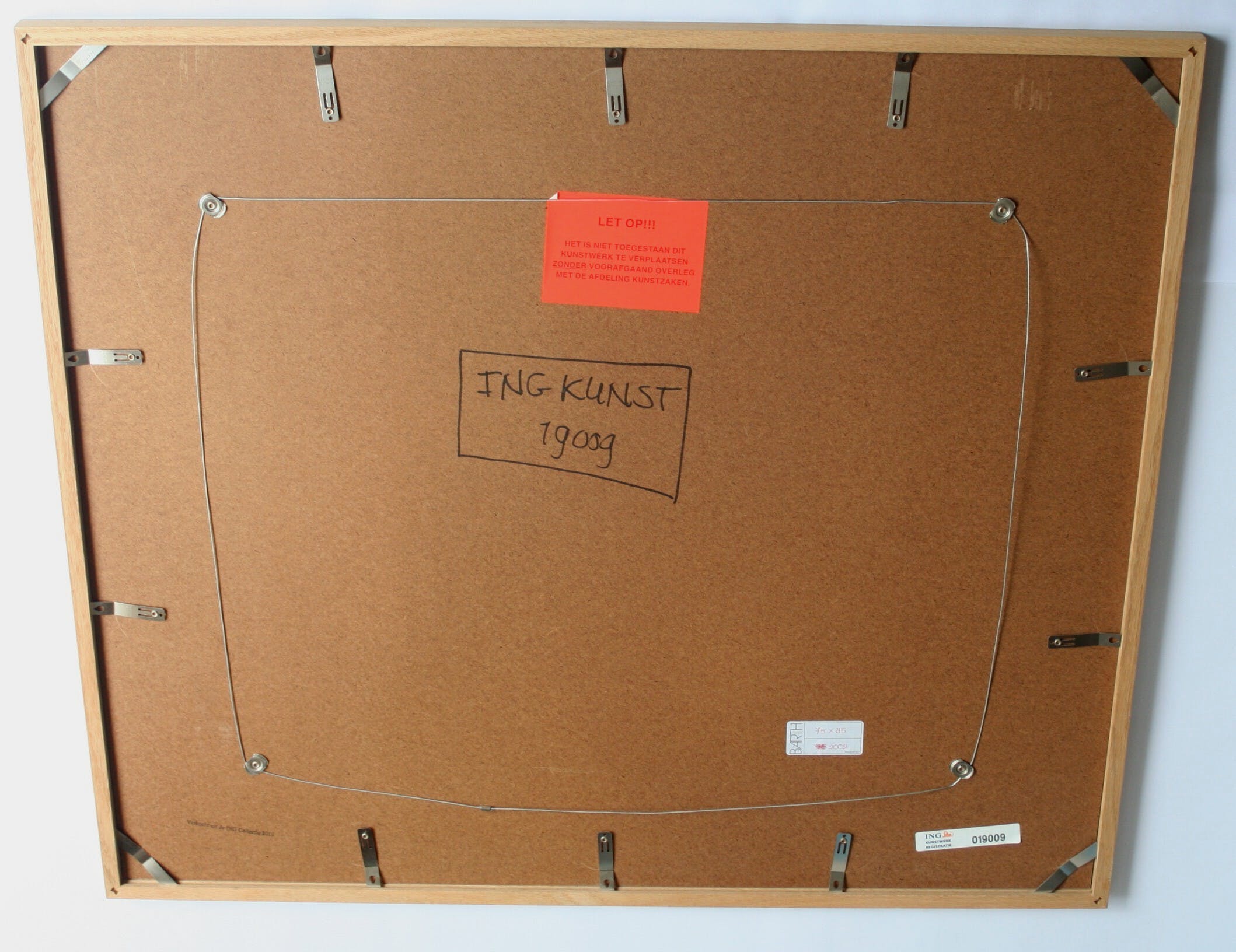 Henriette Boerendans - kleuren houtsnede - gesigneerd - in Barth lijst kopen? Bied vanaf 10!