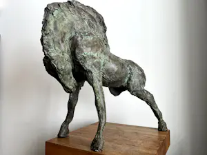 Jan Desmarets - Bronzen paard (zwaar object) kopen? Bied vanaf 3500!