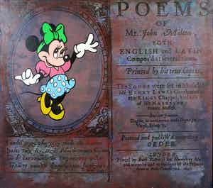 Jan Bollaert - Gemengde techniek op board, Milton Brown verkocht voor € 80!