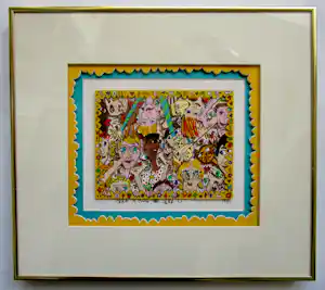 James Rizzi - 3D "Peek A Boo Eye See U" kaufen? Bieten Sie von 975!