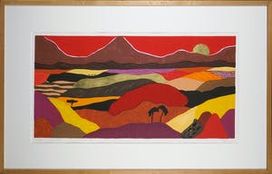 Ronald Boonacker - Zeefdruk, Tanzania II - Ingelijst (Groot) kopen? Bied vanaf 60!